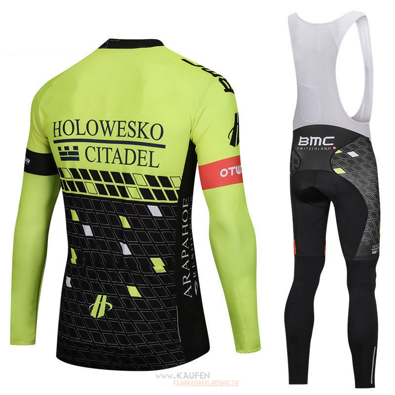 Maglia Holowesko Citadel Langarmtrikot 2018 Und Lange Tragerhose 2018 Grun Undshwarz